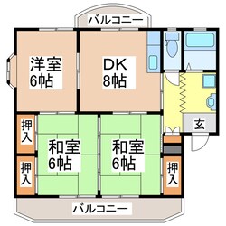 ロイヤルマンションの物件間取画像